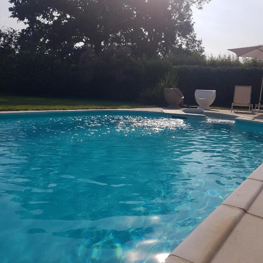 Grande Chambre Entre Caen Et La Mer Chambre Terrasse Jardin Et Piscine Mathieu Exterior foto